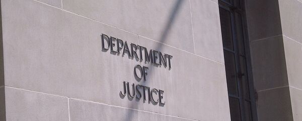 Sede do Departamento de Justiça dos Estados Unidos, em Washington, D.C. - Sputnik Brasil