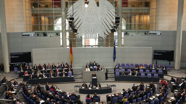 Parlamento alemão Bundestag em Berlin, Alemanha (foto de arquivo) - Sputnik Brasil