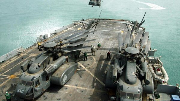USS Ponce da Marinha americana no Iraque (arquivo) - Sputnik Brasil