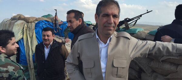 Representante do Partido Democrata do Curdistão em Mossul, Said Mamuzini - Sputnik Brasil