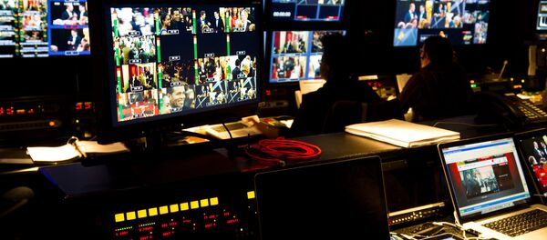 Sala no estúdio de televisão - Sputnik Brasil