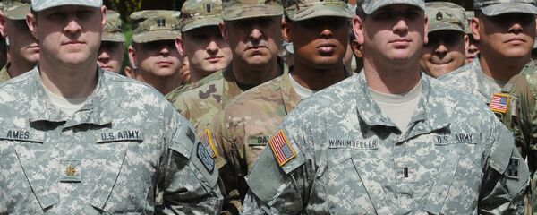 Soldados norte-americanos que participam dos exercícios militares Anaconda-16, Varsóvia, Polônia, junho de 2016 Soldados norte-americanos que participam dos exercícios militares Anaconda-16, Varsóvia, Polônia, junho de 2016 - Sputnik Brasil