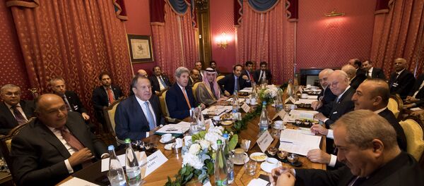 Reunião de chanceleres em Lausanne, Suíça, para discutir a crise na Síria - Sputnik Brasil