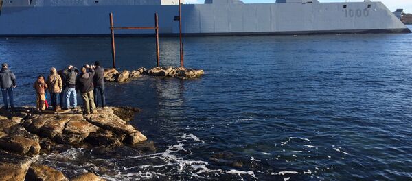 USS Zumwalt da Marinha dos EUA - Sputnik Brasil