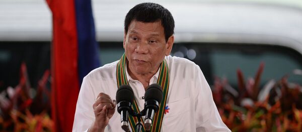 Presidente filipino, Rodrigo Duterte - Sputnik Brasil