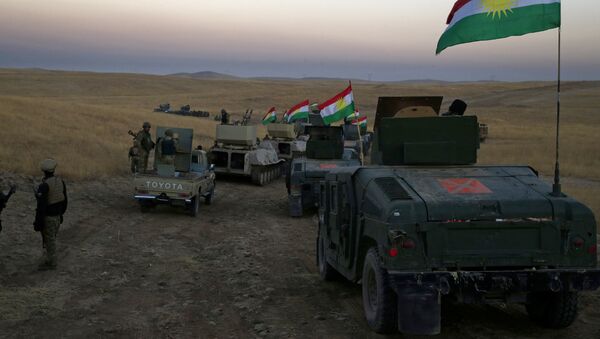 Avanço das forças peshmerga a 30 quilómetros da cidade de Mossul , no norte do Iraque - Sputnik Brasil
