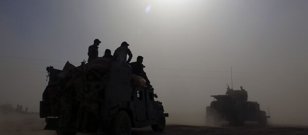Em 15 de outubro, forças antiterroristas de elite do Iraque já tinham se mobilizado para se preparar para a operação de libertação de Mossul - Sputnik Brasil