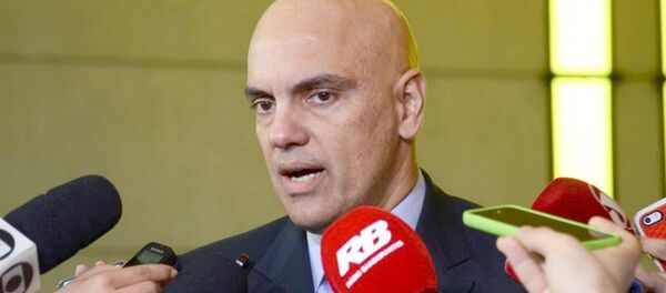 Ministro Alexandre de Moraes - Sputnik Brasil