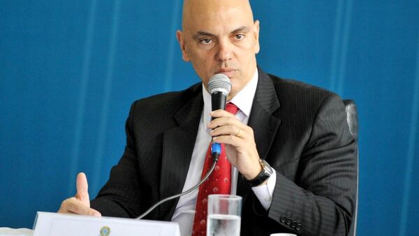 Ministro da Justiça, Alexandre de Moraes - Sputnik Brasil