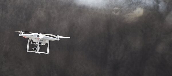 Drone em Moscou (foto de arquivo) - Sputnik Brasil