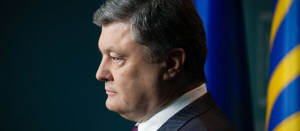 Pyotr Poroshenko, presidente da Ucrânia (foto de arquivo) Pyotr Poroshenko, presidente da Ucrânia (foto de arquivo) - Sputnik Brasil