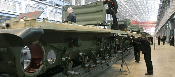 Fábrica Uralvagonzavod - Sputnik Brasil