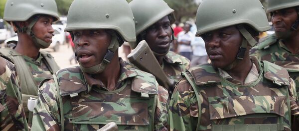 Soldados quenianos. - Sputnik Brasil