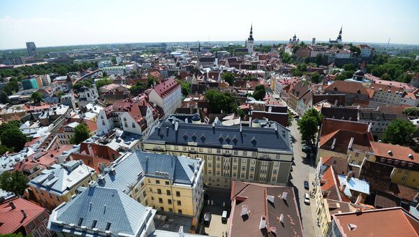 Vista de Tallin, capital da Estônia - Sputnik Brasil