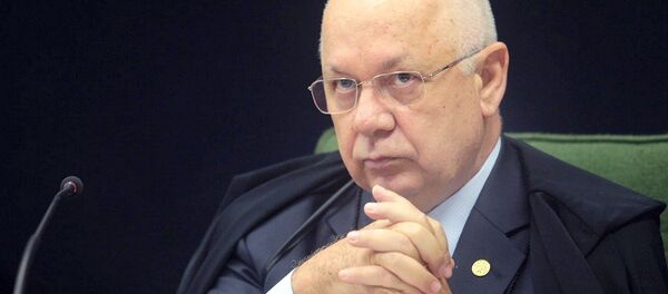 Ministro STF, Teori Zavascki - Sputnik Brasil