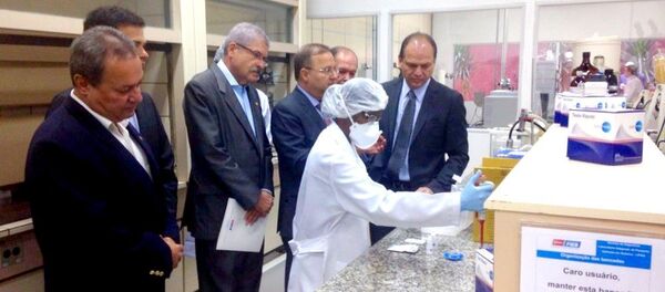 Apresentação do teste rápido para diagnóstico do Zika Vírus - Sputnik Brasil