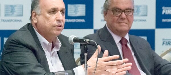 Governador Pezão participa de encontro na Firjan - Sputnik Brasil