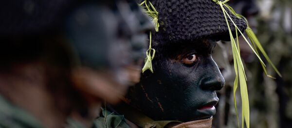 Soldados das Forças Armadas venezuelanas (foto do arquivo) - Sputnik Brasil