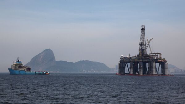 O plataforma petrolífera no Rio de Janeiro - Sputnik Brasil