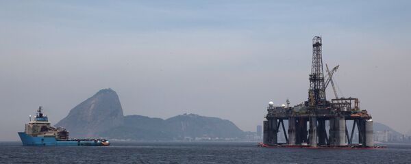 O plataforma petrolífera no Rio de Janeiro - Sputnik Brasil