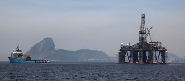 O plataforma petrolífera no Rio de Janeiro - Sputnik Brasil
