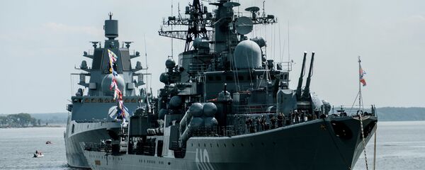 Destróier russo (imagem ilustrativa) - Sputnik Brasil