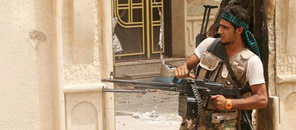 Shiite militia fighters - Sputnik Brasil