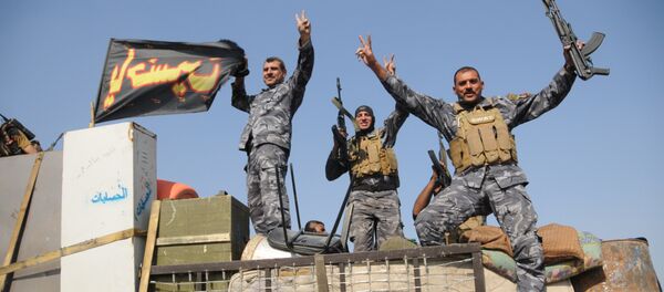Exército iraquiano nos arredores de Mossul - Sputnik Brasil