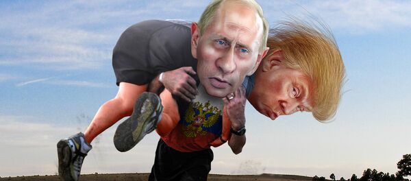 Democratas acusam Rússia de ajudar Trump Democratas acusam Rússia de ajudar Trump - Sputnik Brasil