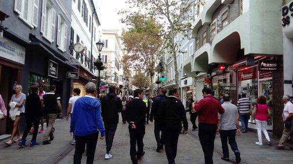 Ruas em Gibraltar - Sputnik Brasil