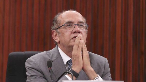 Presidente do TSE, ministro Gilmar Mendes fala sobre final das eleições municipais - Sputnik Brasil