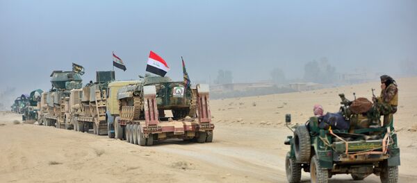 As forças iraquianas fazem o primeiro avanço dentro da cidade de Mossul na terceira semana de ofensiva - Sputnik Brasil