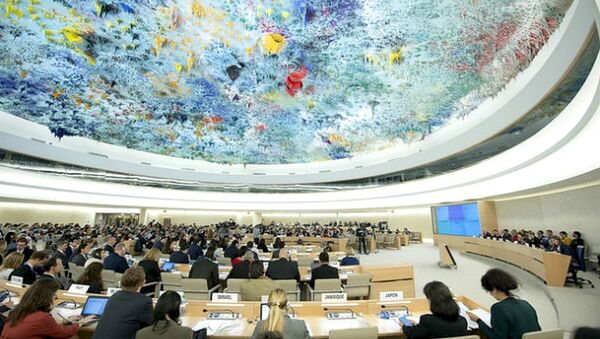 Saguão do Conselho de Direitos Humanos da ONU - Sputnik Brasil