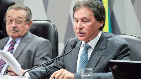 Senador Eunício Oliveira (PMDB-CE) - Sputnik Brasil