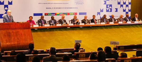 Encerramento da conferência da Comunidade de Países de Língua Portuguesa - Sputnik Brasil