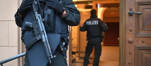Policiais alemães - Sputnik Brasil
