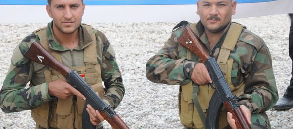 Milícia Hasdi Sabi luta contra o Daesh no Iraque - Sputnik Brasil