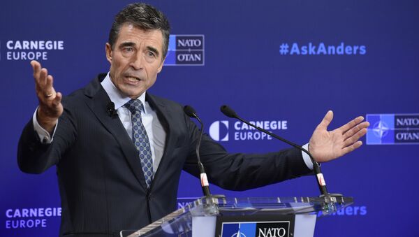 Ex-secretário-geral da OTAN Anders Fogh Rasmussen - Sputnik Brasil