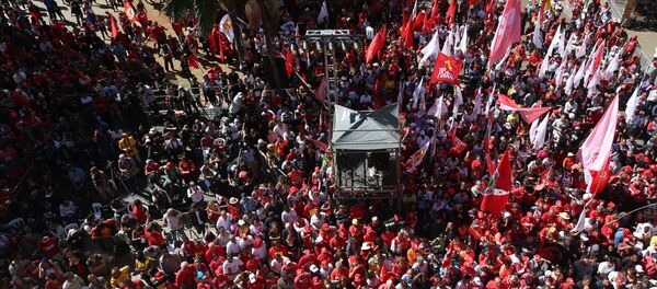 PT nas ruas de São Paulo - Sputnik Brasil