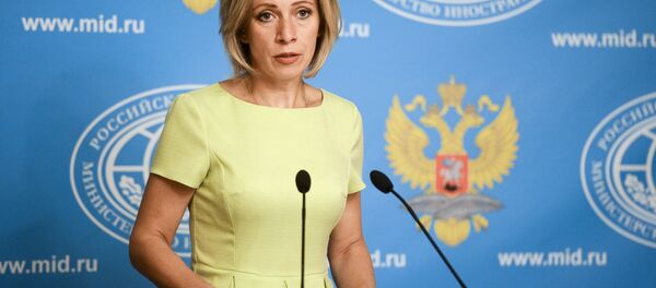 Entrevista coletiva da representante oficial da chancelaria russa Maria Zakharova - Sputnik Brasil