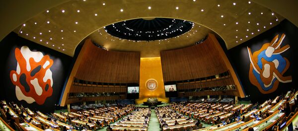 A sede da Assembleia Geral da ONU, no bairro de Manhattan, em Nova York - Sputnik Brasil