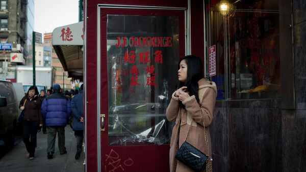 Bairro chinês em Nova York - Sputnik Brasil