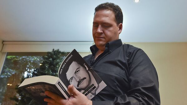 Juan Pablo Escobar, hijo del legendario capo de la droga, Pablo Escobar - Sputnik Brasil