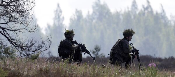 Soldados do exército polonês participam dos treinamentos da OTAN (foto de arquivo) Soldados do exército polonês participam dos treinamentos da OTAN (foto de arquivo) - Sputnik Brasil