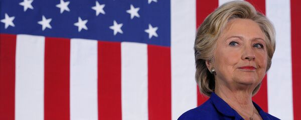 Presidenciável democratica Hillary Clinton - Sputnik Brasil