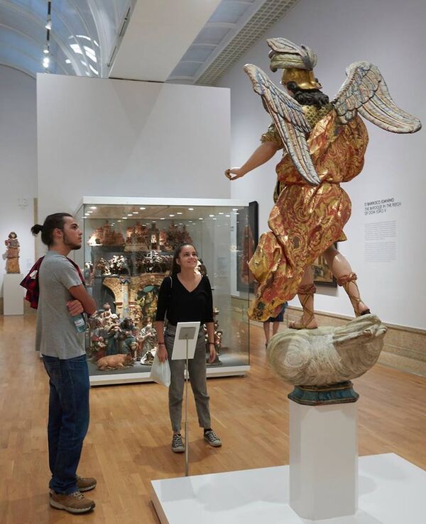 Uma peça em exibição no Museu de Arte Antiga de Lisboa - Sputnik Brasil