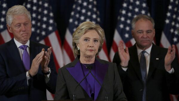 Hillary Clinton faz primeiro discurso após derrota nas eleições dos EUA - Sputnik Brasil