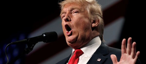 Donald Trump em Reno, Nevada, EUA, Outubro 5, 2016. - Sputnik Brasil