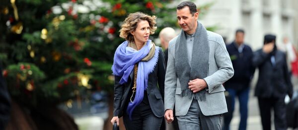 Asma Assad, esposa do presidente sírio - Sputnik Brasil