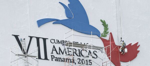 Obras de preparação da Cúpula das Américas no Panamá - Sputnik Brasil